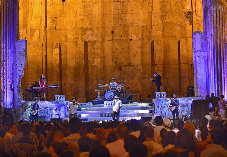 MASHROU LEILA at Baalbeck FESTIVAL